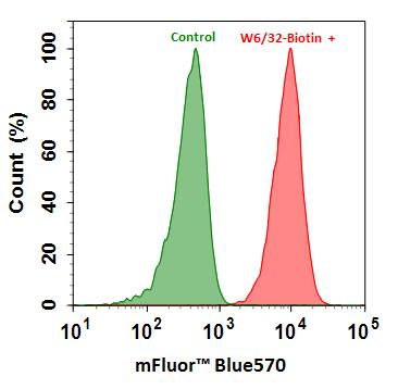 链霉亲和素偶联物 mFluor Blue 570-标记 货号16935