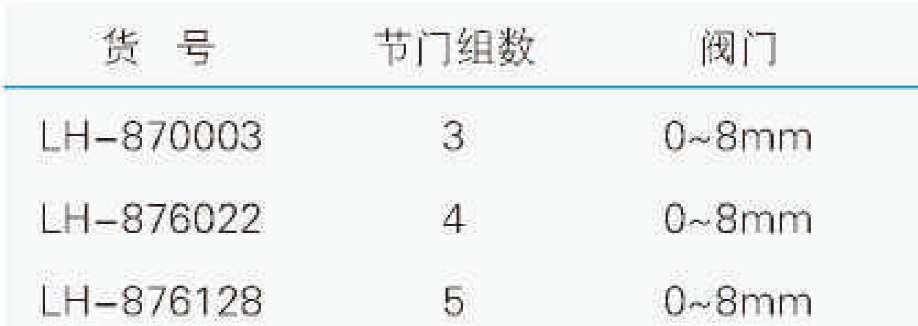 真空阀节门 15#O-Ring接口 双排管气体分配器,联华,LH-876022